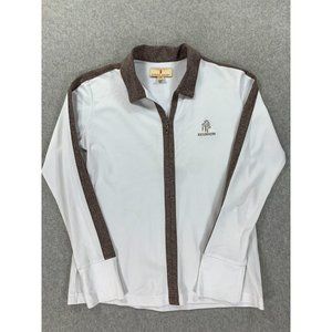 Sport Haley Reunion Golf Club 1/2 Zip‎ Pullover Golf Shirt (Women's Small) White